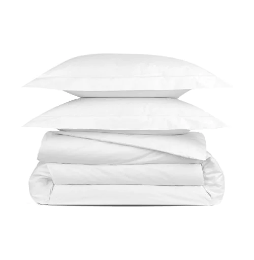 Housse de Couette et Taies d'oreiller à Volant Signature 1