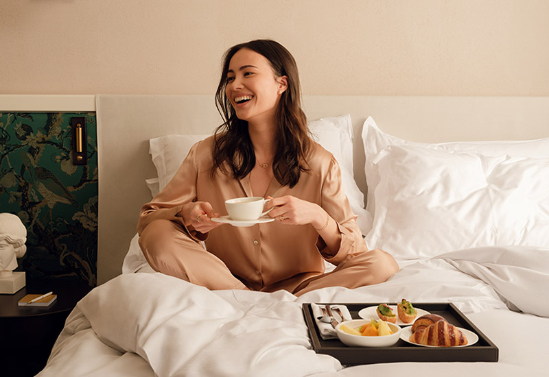 Cloud Fino Parure De Lit 4 Pièces En Satin Doux De Qualité Hôtelière - Résistant Aux Plis Et à La Décoloration, Hypoallergénique, Respirant, Durable