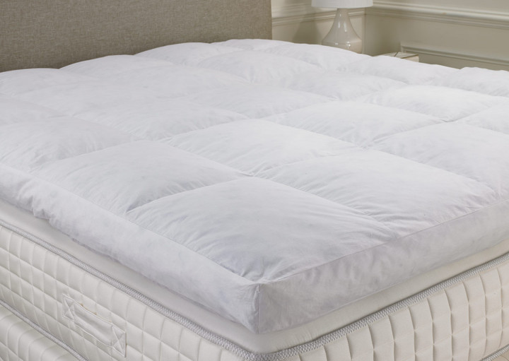 Goose Featherbed Luxury Bedding, Feather Bed Cover King