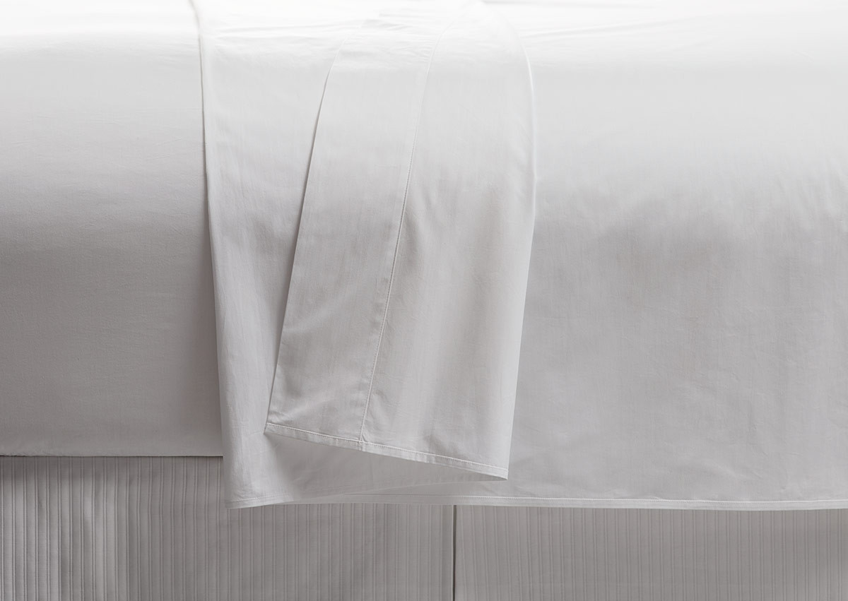 1pc Drap Plat Blanc, Drap Plat De Luxe Pour Chambre Dinvités Hôtel, Doux Et  Confortable, Haute Qualité Et Abordable