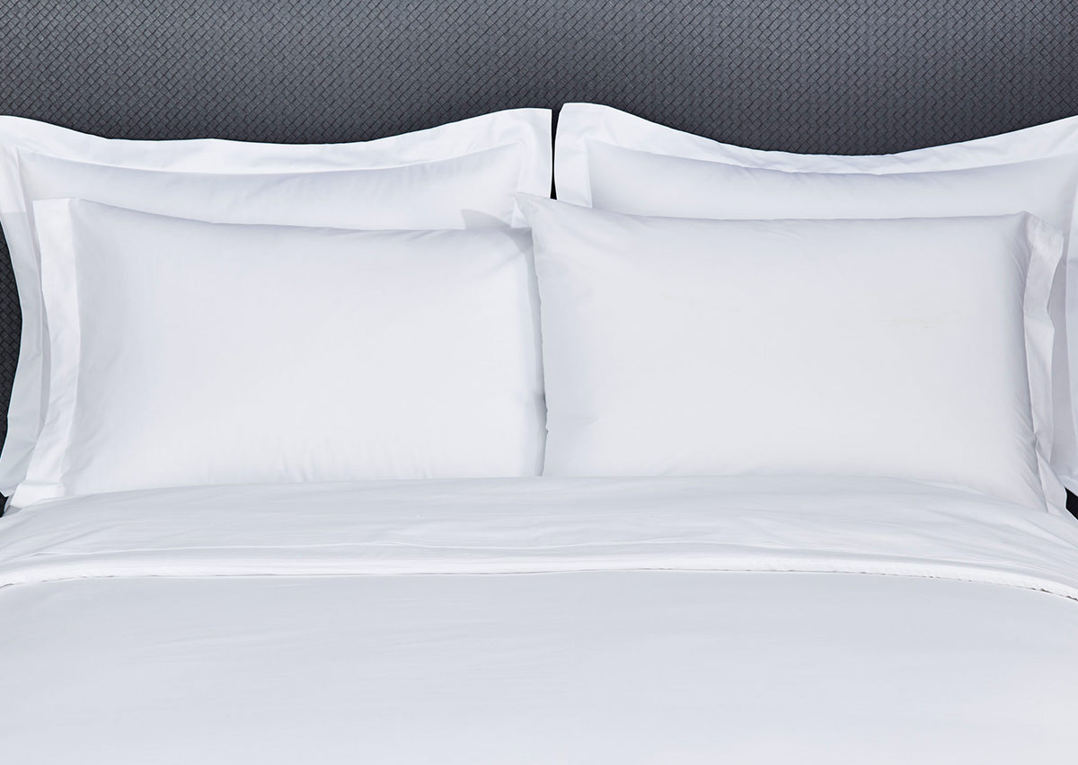 Perkal Kissenbezüge Weiß | Sofitel Hotel Hochwertige Bezüge Kaufen